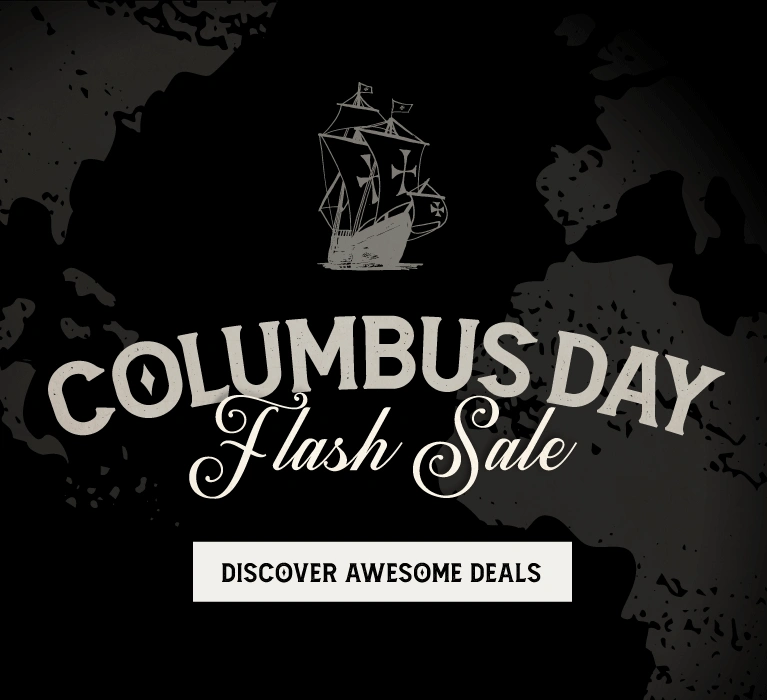 columbus day sale BANNER mobile